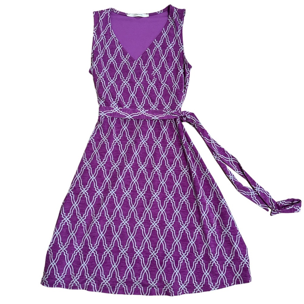 Hawthorn purple & gray dress. Size S.